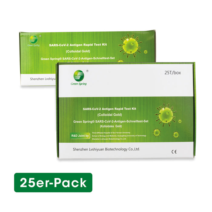 Green Spring® Profitest – SARS-CoV-2 Antigen Rapid Test Kit Schnelltest 4in1 (AT417/20) Profitest im 25er Pack